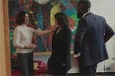 Anémone annonce à Jeanne que son tableau est un faux !