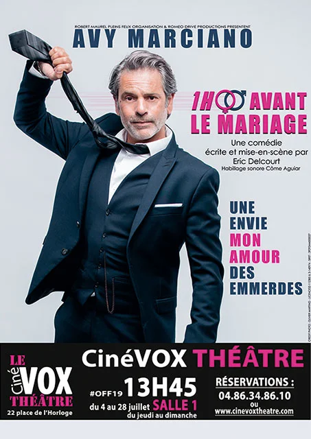 Avy Marciano (Sacha) au Festival d’Avignon !