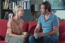 Céline repousse Franck pour le moment