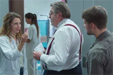 César retrouve Rochat à l’hôpital après son évanouissement