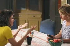 Coralie prend la tête à Sabrina !