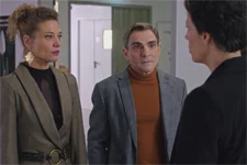 Elsa annonce à Jade et Joseph que l’activité des pompes funèbres redevient légale