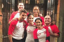Fabienne Carat (Samia) dans Fort Boyard