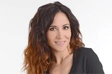 Fabienne Carat (Samia) en tournage avec Bernard Yerlès