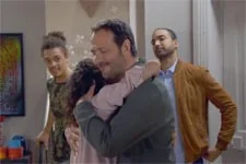 Franck fait mine de bien vivre le contre coup