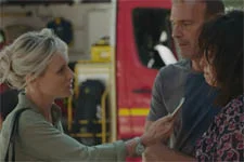 Jeanne salue le courage des employés de l?hôpital