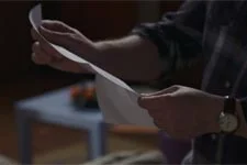 Jérôme reçoit une convocation