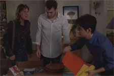 Kévin n’aime pas l’idée de sa mère !