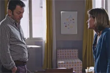 Laetitia et Jérôme doivent veiller sur Tom qui est malade