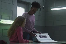 Léa partage des photos de famille avec Alexandra