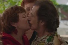 Les chaleureuses retrouvailles de Yolande et Jocelyn