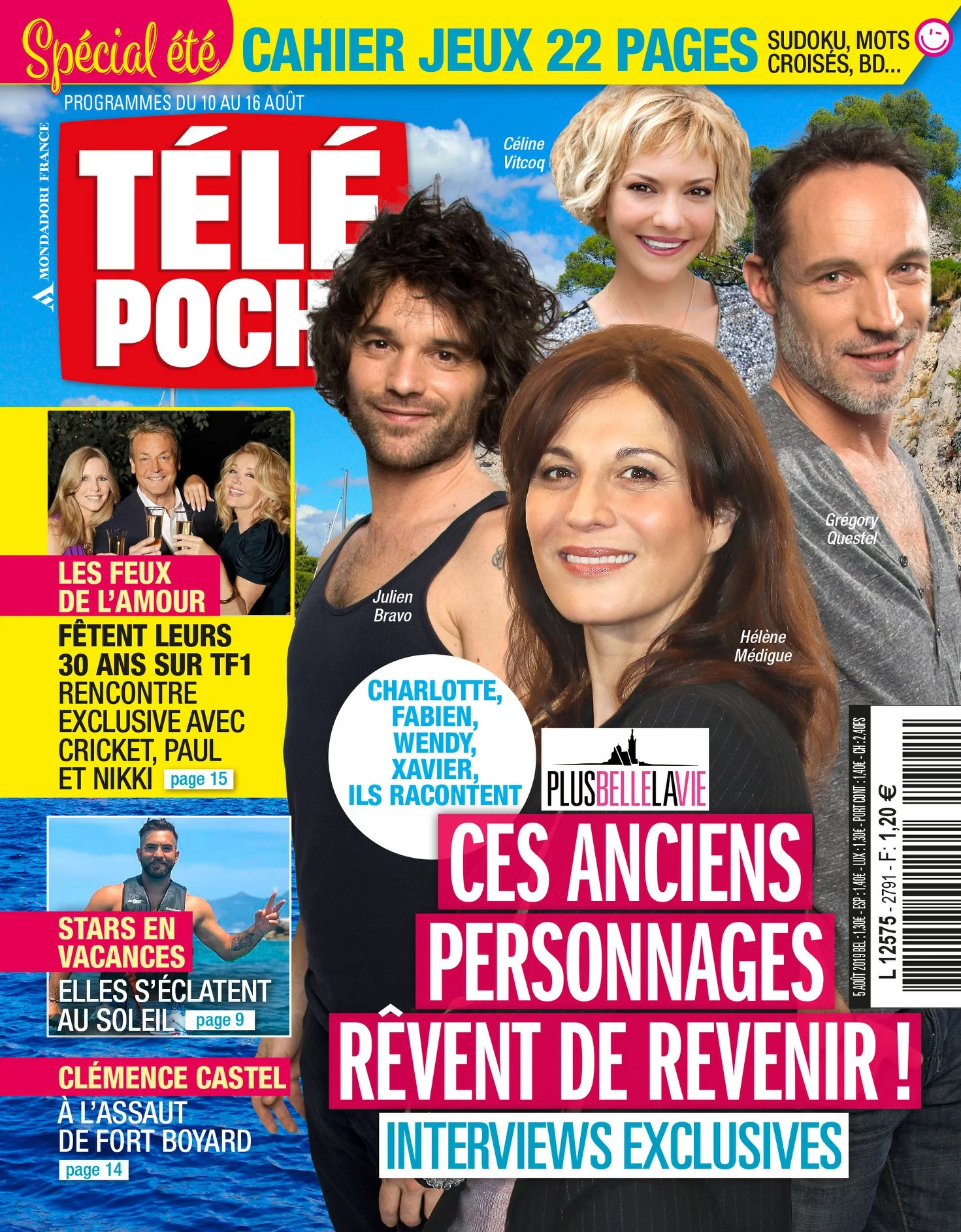 Plus belle la vie en Une de Télé Poche : Ces anciens personnes rêvent de revenir !