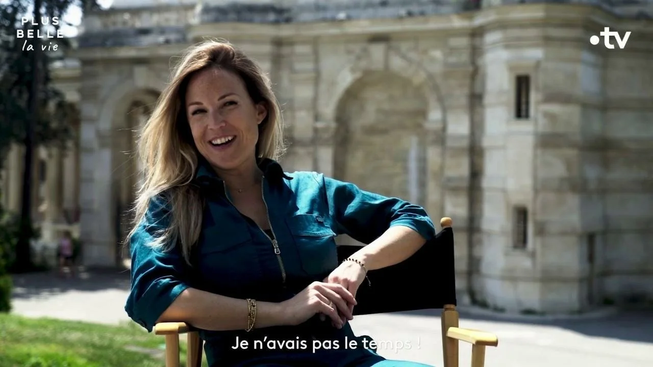 Plus belle la vie L'interview "Rétro Lycée" d'Aurélie Vaneck
