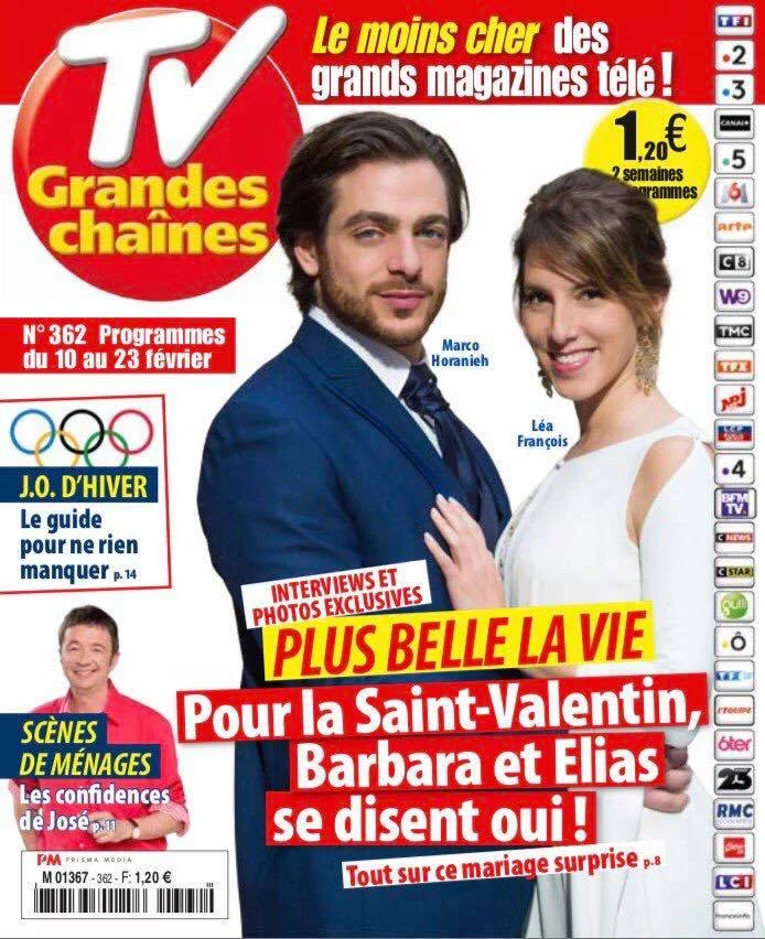 Pour la Saint.Valentin, Barbara et Elias se disent oui !
