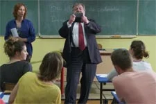 Rochat prend Laetitia et Kévin en photo le jour du BAC !