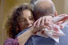 Roland à Mirta : « J?ai tellement eu peur de ne jamais te revoir »