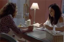 Samia confie à Estelle ne pas avoir envie de mettre la pression à Jean-Paul