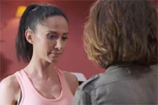 Samia est très affectée par le départ d’Estelle