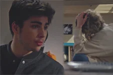 Théo apprend que Coralie a été agressée par son père et explose : « Je vais m’assurer que ça se reproduira plus ! »