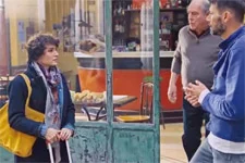 Thomas et Roland retiennent Judith qui tente de partir !