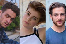 Trois acteurs de PBLV en séance de dédicace !