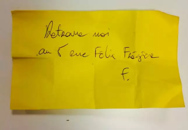 Un post-it intriguant !