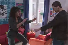 Thérèse et Baptiste s’entraînent au haka !