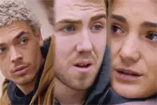 Emma et Baptiste soutiennent Kévin à l?enterrement de Jenny