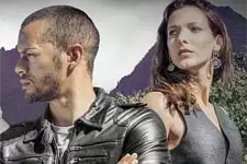 Elodie Varlet (Estelle) et Ambroise Michel (Rudy) dans Cut ! sur France Ô