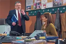 Blanche cache à Rochat qu’elle fait de la visio avec Madisson !