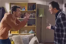 Kévin s’emporte contre son père !